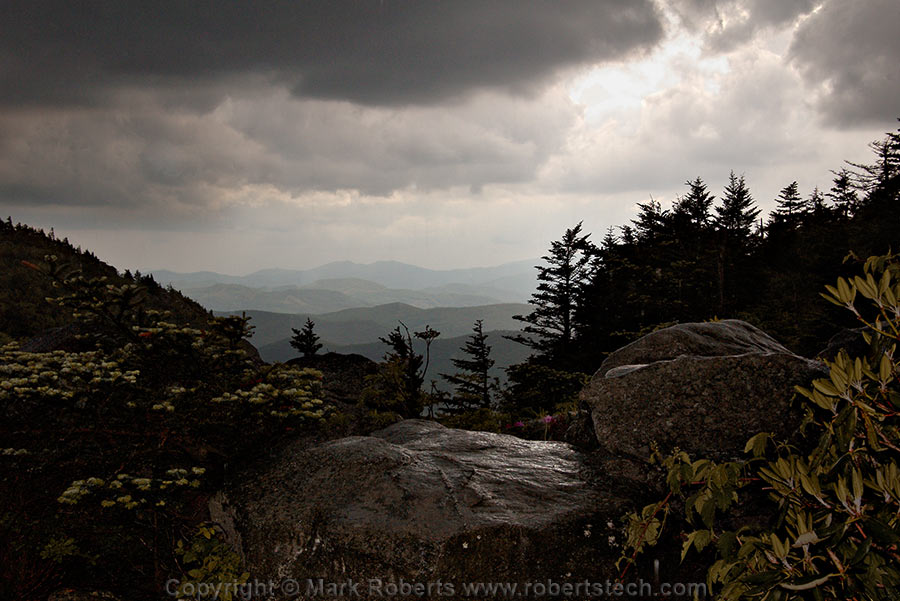 Break in Storm Clouds on Grandfather Mountain - 7d401336