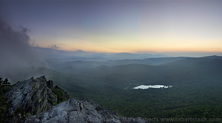Linville Peak Panorama - 7d502530