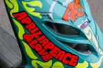 Psychedelic Aprilia Scooter